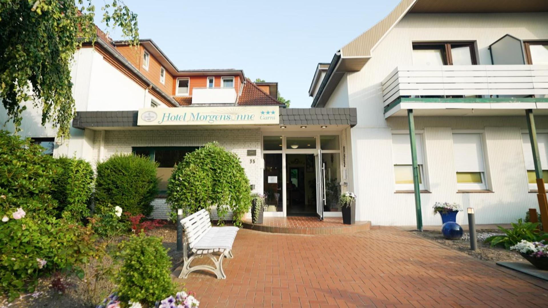 Hotel Morgensonne Garni Busum Exterior photo